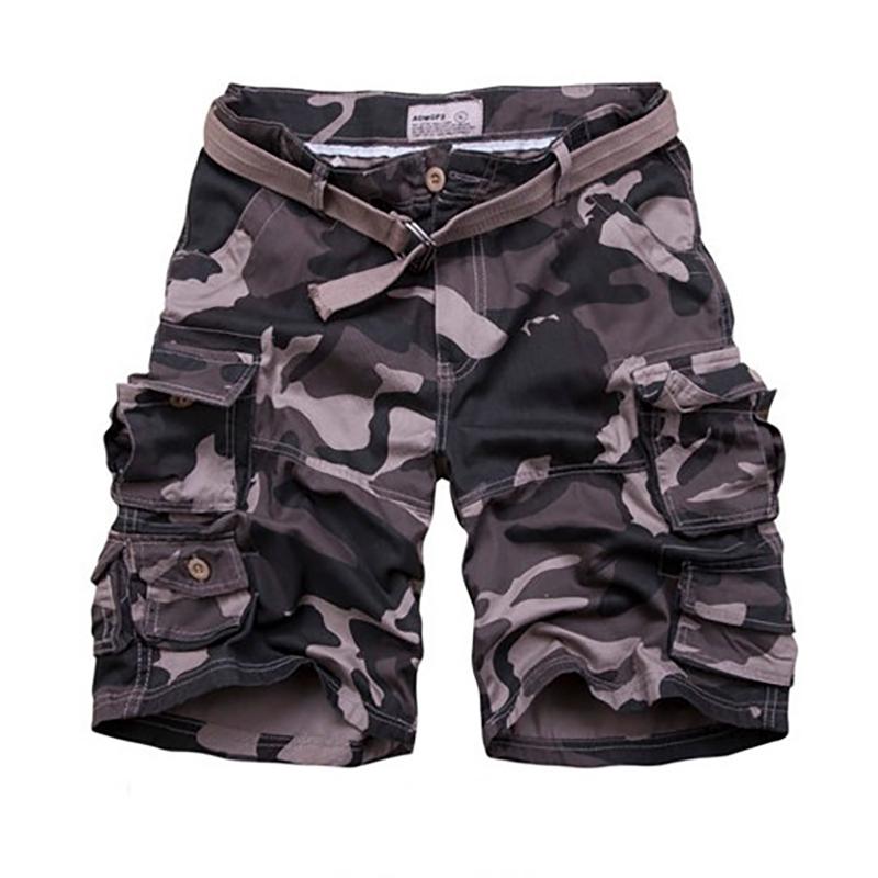Men's Shorts Summer Cargo Men Camouflage Male Camo Knee-length Comfortable Mens Short Pants Hombre With Belt Plus Size, White;black
Men's Shorts Summer Cargo Men Camouflage Male Camo Knee-length Comfortable Mens Short Pants Hombre With Belt Plus Size, White;black