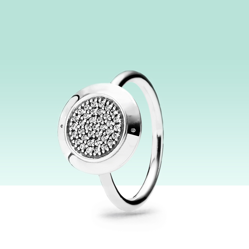 Classic design Real Sterling Silver disc RING CZ diamond Jewelry for Pave Ring with box for Women Girls
Classic design Real Sterling Silver disc RING CZ diamond Jewelry for Pave Ring with box for Women Girls
