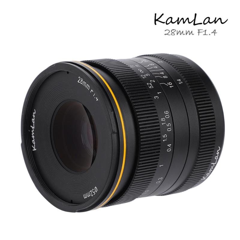 Kamlan 28mm f1.4 Wide Angle APS-C Large Aperture Manual Lens for Canon EOS-M /Sony-E/Fuji-X Canon Camera Lens Mirrorless
Kamlan 28mm f1.4 Wide Angle APS-C Large Aperture Manual Lens for Canon EOS-M /Sony-E/Fuji-X Canon Camera Lens Mirrorless
