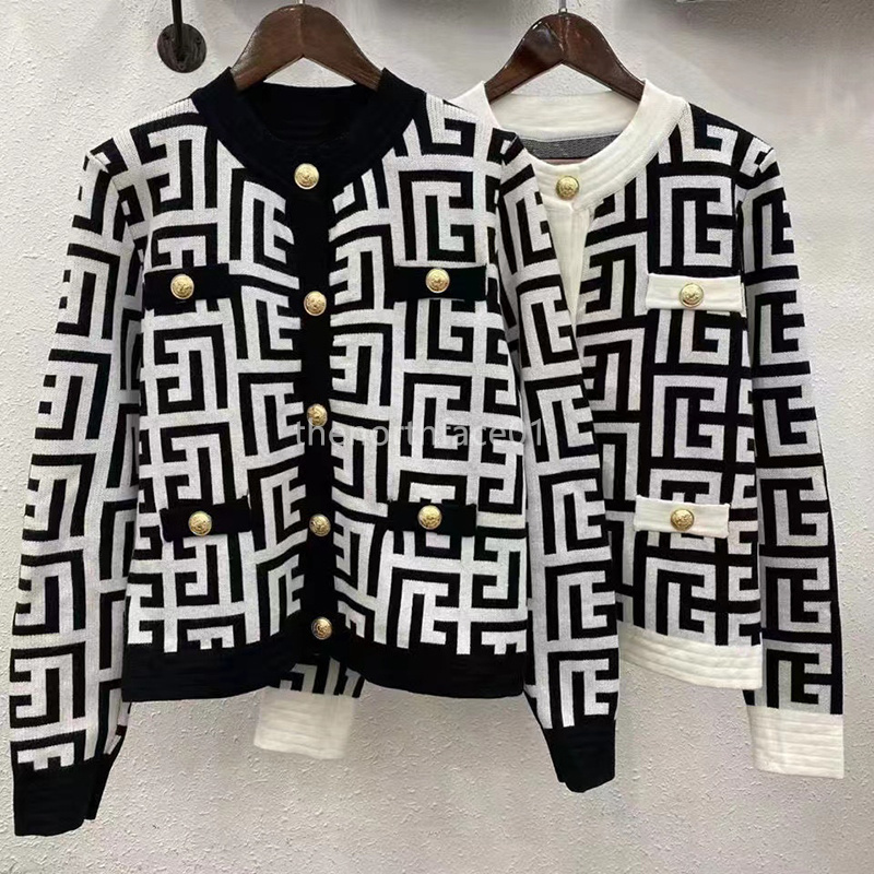 Luxury Knits Womens Designer Sweaters Long Sleeved Fashion Knit Sweater Women Cardigan Casual Jacket Coats Ladys Sleeve Jumper Clothing Size S-L, White black
Luxury Knits Womens Designer Sweaters Long Sleeved Fashion Knit Sweater Women Cardigan Casual Jacket Coats Ladys Sleeve Jumper Clothing Size S-L, White black