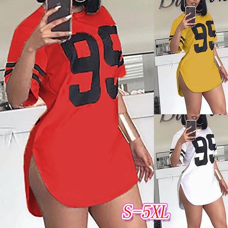 Plus Size 4XL 5XL T Shirt Dress Casual Large Dresses Women Elegant Printed Clothes 6XL Big Short Sleeve Vestido Suelto Ladies C, Red
Plus Size 4XL 5XL T Shirt Dress Casual Large Dresses Women Elegant Printed Clothes 6XL Big Short Sleeve Vestido Suelto Ladies C, Red