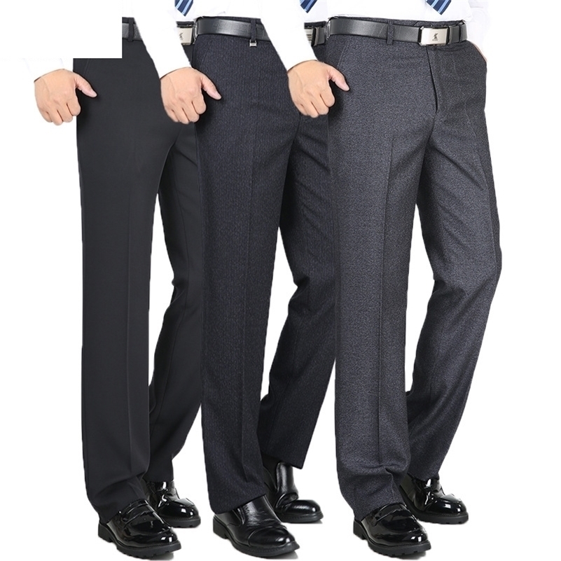 High Quality Fashion Thicken Men Dress Pants Classic Business Casual Straight Trousers Loose Suit Pants high waist Men Pantalon 201106, Beige
High Quality Fashion Thicken Men Dress Pants Classic Business Casual Straight Trousers Loose Suit Pants high waist Men Pantalon 201106, Beige