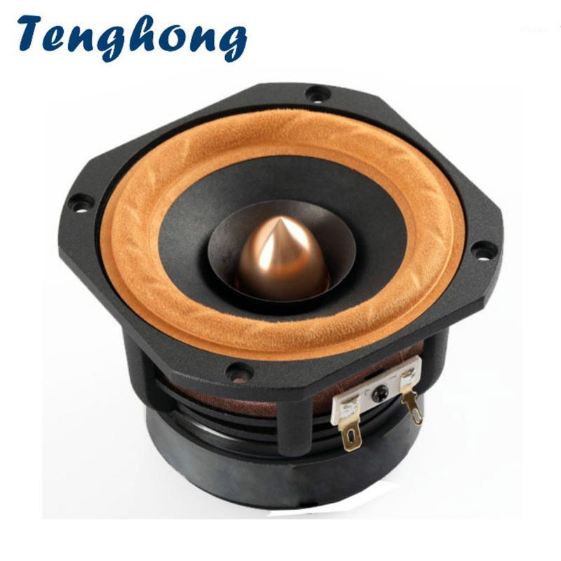 Tenghong 1pcs 4 Inch Bookshelf Audio Speaker 4Ohm 8Ohm 30W HIFI Treble Mediant Bass Loudspeaker Desktop Speaker Aluminum Frame1
Tenghong 1pcs 4 Inch Bookshelf Audio Speaker 4Ohm 8Ohm 30W HIFI Treble Mediant Bass Loudspeaker Desktop Speaker Aluminum Frame1