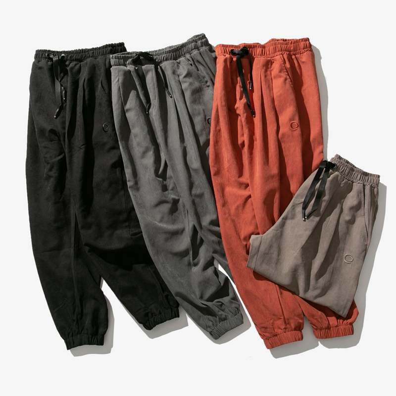 SingleRoad Men's Harem Pants Joggers Men Summer Cold Feeling Hip Hop Japanese Streetwear Sweatpants Trousers Joggers Male 201027