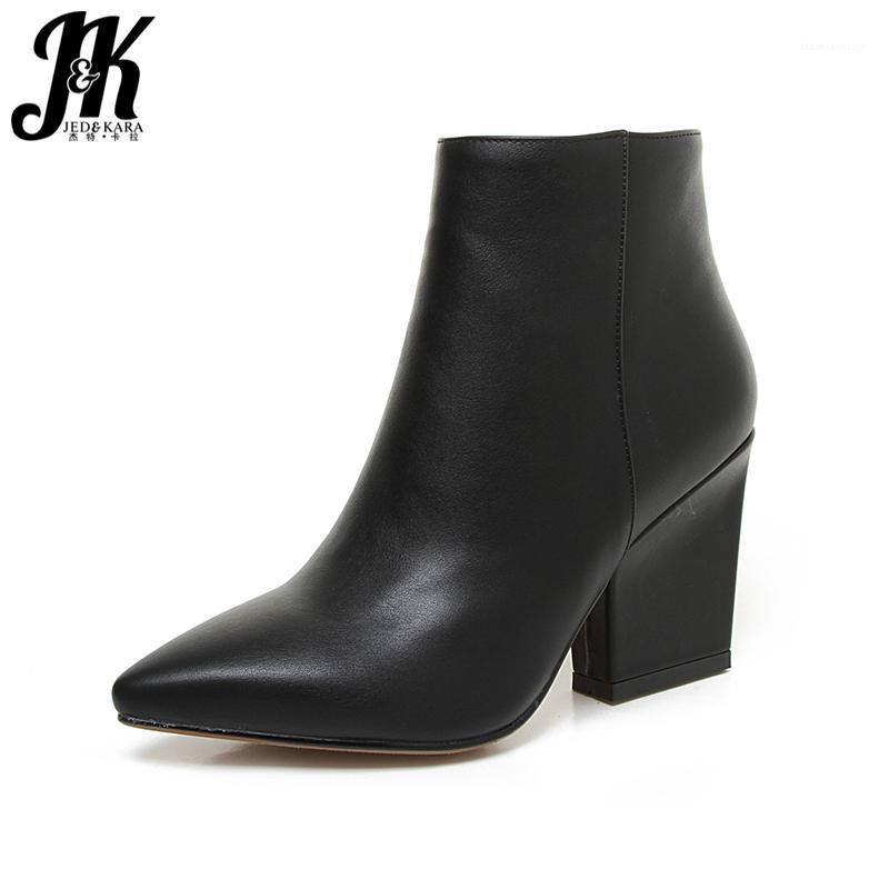 JK Mature Pointed Toe Ankle Boots 2020 Spring New Arrival Winter Boots Women's High Heel Cuban Shoe Fur Side Zip Female Footwear1, Black pu fur
JK Mature Pointed Toe Ankle Boots 2020 Spring New Arrival Winter Boots Women's High Heel Cuban Shoe Fur Side Zip Female Footwear1, Black pu fur