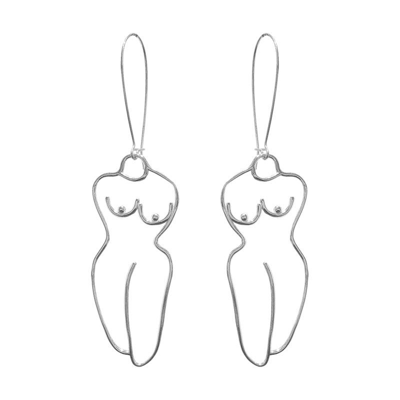 Original Body Art Dangle Earrings For Women 2020 Chic Gold Tone Outline Drop Earrings Jewelry Femme Bijoux Brincos
Original Body Art Dangle Earrings For Women 2020 Chic Gold Tone Outline Drop Earrings Jewelry Femme Bijoux Brincos