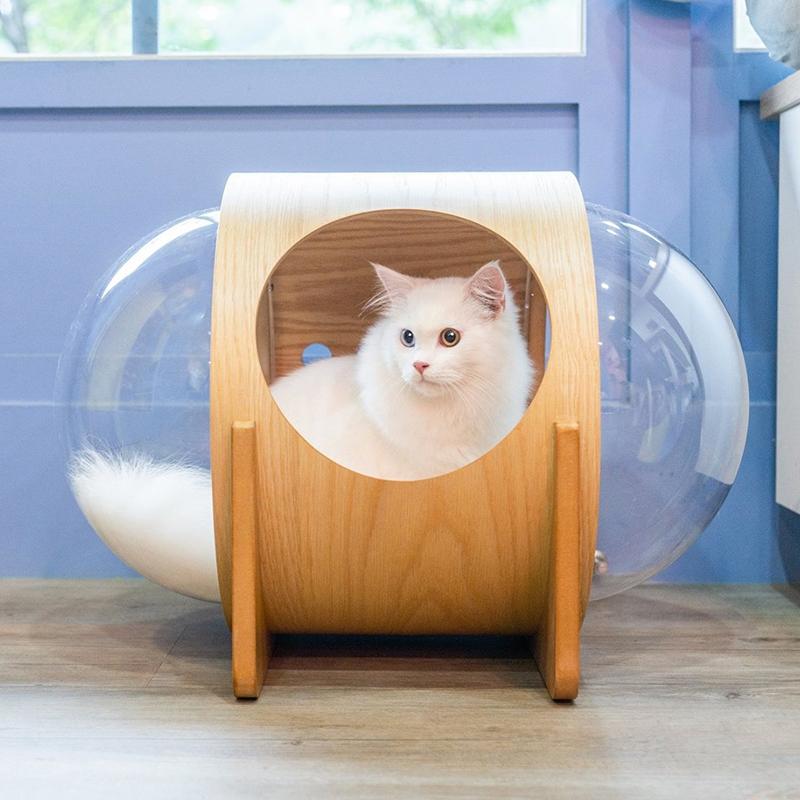 Solid wood cat's nest four seasons universal space closed large cat Villa internet popular transparent nest dog's w
Solid wood cat's nest four seasons universal space closed large cat Villa internet popular transparent nest dog's w