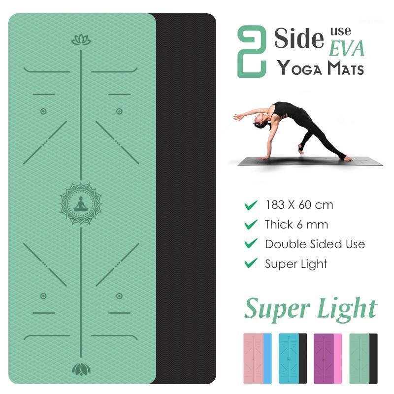 EVA Yoga Mat With Position Line Fitness Gymnastics Mats Double Layer Non-slip Beginner Sport Carpet Pads Women 6mm Mats Yoga1, Red
EVA Yoga Mat With Position Line Fitness Gymnastics Mats Double Layer Non-slip Beginner Sport Carpet Pads Women 6mm Mats Yoga1, Red