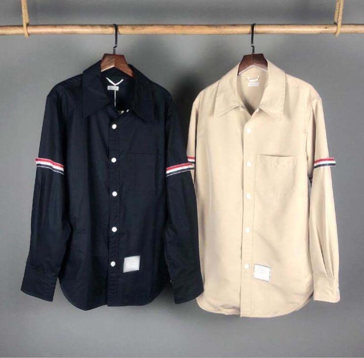 Men and women casual shirt jacket striped stitching cotton dovetail long sleeve shirt jacket free shipping, Blue
Men and women casual shirt jacket striped stitching cotton dovetail long sleeve shirt jacket free shipping, Blue