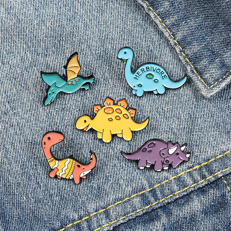Cute Enamel Brooches Pin Animal Dinosaur for Women Girl Fashion Jewelry Accessories Metal Vintage Brooches Pins Badge Wholesale Kids Gift
Cute Enamel Brooches Pin Animal Dinosaur for Women Girl Fashion Jewelry Accessories Metal Vintage Brooches Pins Badge Wholesale Kids Gift