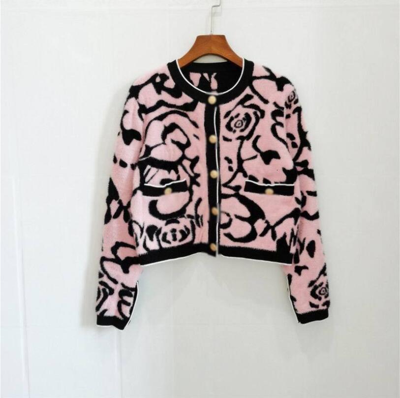 Elegant Long Sleeve Around Leopard Vison Neck 2021 Single-breasted Female Short Soft Cardigan Sweater P1910 Jtcj, Pink.
Elegant Long Sleeve Around Leopard Vison Neck 2021 Single-breasted Female Short Soft Cardigan Sweater P1910 Jtcj, Pink.