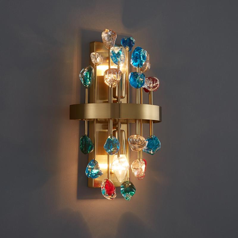 LED New Modern Sconce Lighting For Bedroom Aisle Gold Crystal Wall Lamps Home Decor Colorful Luxury Creative Wall Light Fixtures 
LED New Modern Sconce Lighting For Bedroom Aisle Gold Crystal Wall Lamps Home Decor Colorful Luxury Creative Wall Light Fixtures