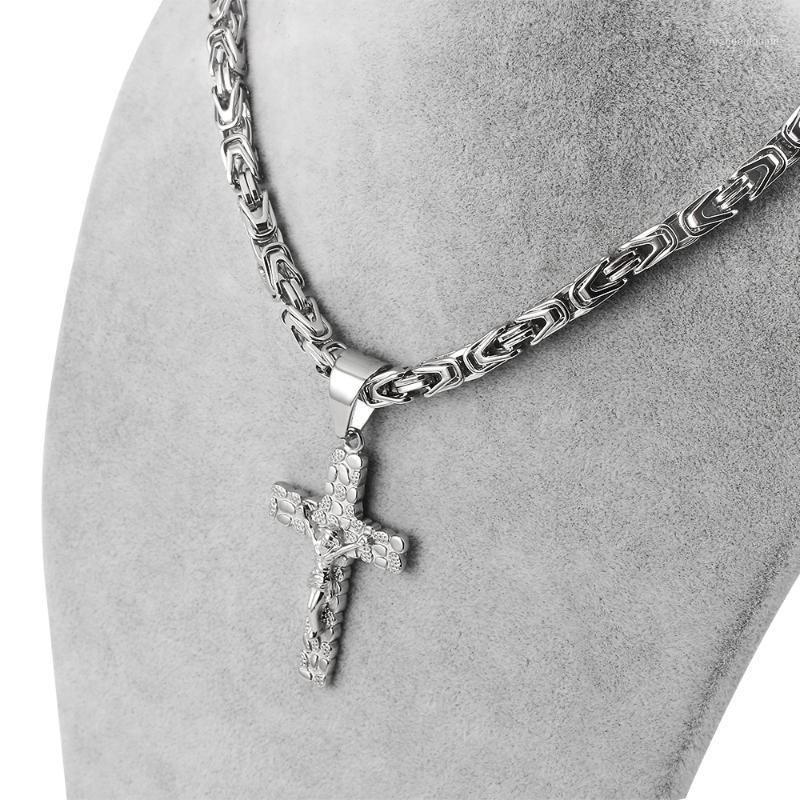 Hot selling 316L Stainless Steel 6mm Emperor Chains Necklaces Men's Handmade Cross Pendant Necklaces Silver Color Jewelry Gifts1
Hot selling 316L Stainless Steel 6mm Emperor Chains Necklaces Men's Handmade Cross Pendant Necklaces Silver Color Jewelry Gifts1