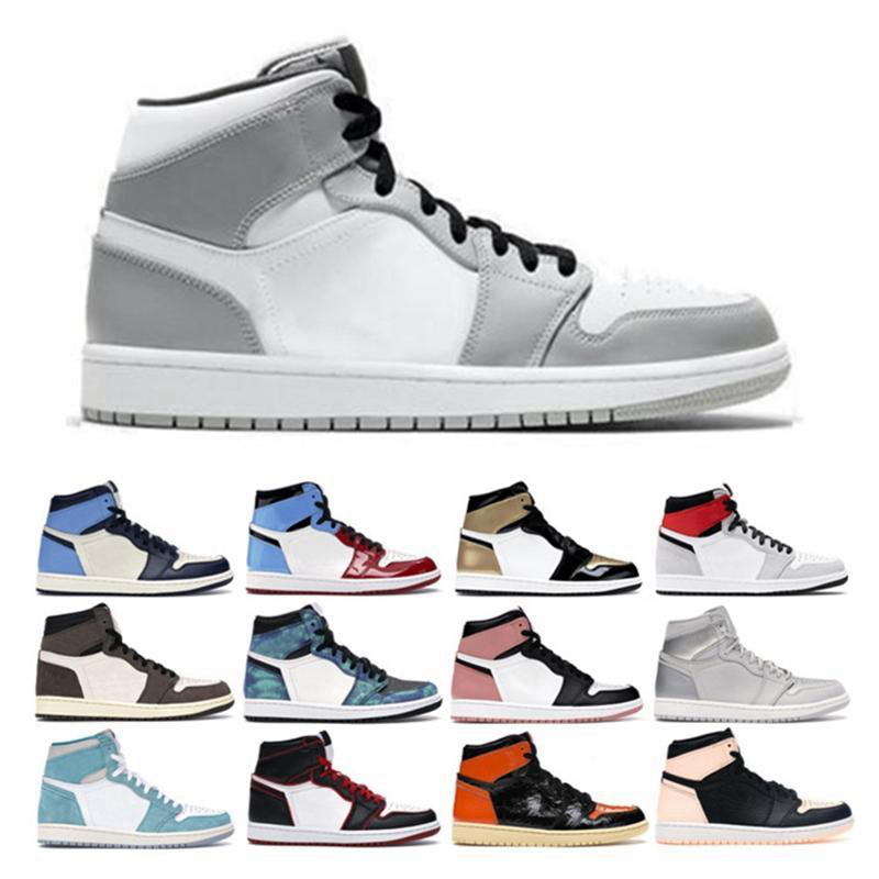 Mens basketball shoes 1s high og Obsidian Royal Toe Black white Rust UNC Tie Dye Chicago 1 Light smoke grey sports sneakers
Mens basketball shoes 1s high og Obsidian Royal Toe Black white Rust UNC Tie Dye Chicago 1 Light smoke grey sports sneakers