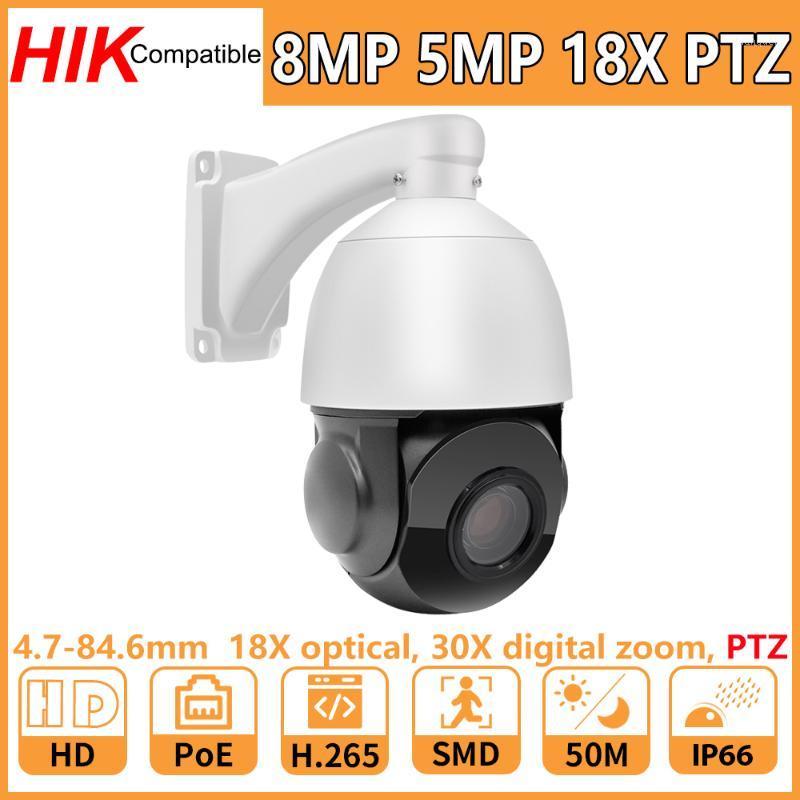 Hikvision Compatible 8MP 5MP 18X PTZ Speed Dome PoE IP Camera 4.7mm-84.6mm Security CCTV Camera IR30M IP66 H.265 P2P Plug & Play1
Hikvision Compatible 8MP 5MP 18X PTZ Speed Dome PoE IP Camera 4.7mm-84.6mm Security CCTV Camera IR30M IP66 H.265 P2P Plug & Play1