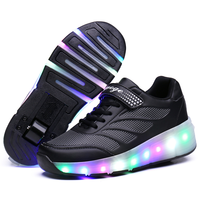 girls Sneakers with wheels Led Light up Roller Glowing Skates Sport Luminous Lighted Shoes for Kids Boys Pink Blue Black, Fluorescent yellow
girls Sneakers with wheels Led Light up Roller Glowing Skates Sport Luminous Lighted Shoes for Kids Boys Pink Blue Black, Fluorescent yellow