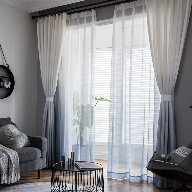 5 Color Gradient Thermal Insulation Cloth Curtains for Living Room Kitchen Window Treatments Curtain for Bedroom Tulle Drapes
5 Color Gradient Thermal Insulation Cloth Curtains for Living Room Kitchen Window Treatments Curtain for Bedroom Tulle Drapes