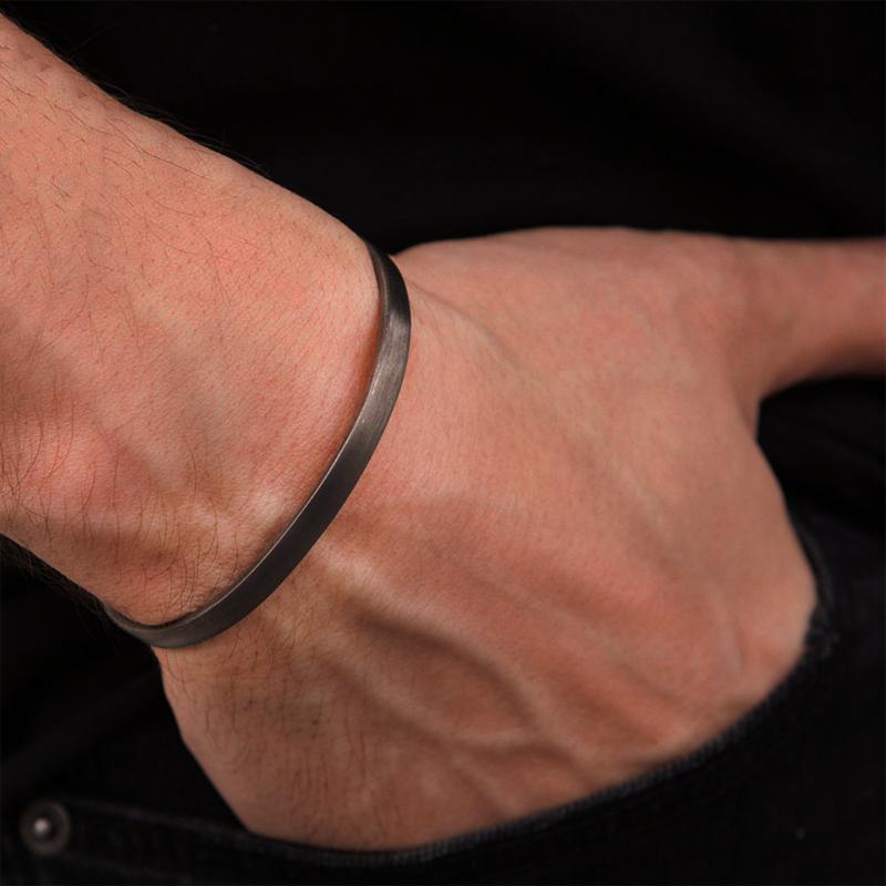 Bangle 6MM Classic Black Cuff Men Bracelets Bangles Stainless Steel Luxury Fashion Bracelet For Women Jewelry Gift Pulseras
Bangle 6MM Classic Black Cuff Men Bracelets Bangles Stainless Steel Luxury Fashion Bracelet For Women Jewelry Gift Pulseras