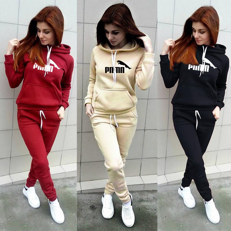 2020 Two Piece Set Tracksuit Women Hooded Sweatshirt + Pants Sets Sportswear Suit Casual Hoodies With Pockets Ropa De Mujer LJ200815, Gray
2020 Two Piece Set Tracksuit Women Hooded Sweatshirt + Pants Sets Sportswear Suit Casual Hoodies With Pockets Ropa De Mujer LJ200815, Gray