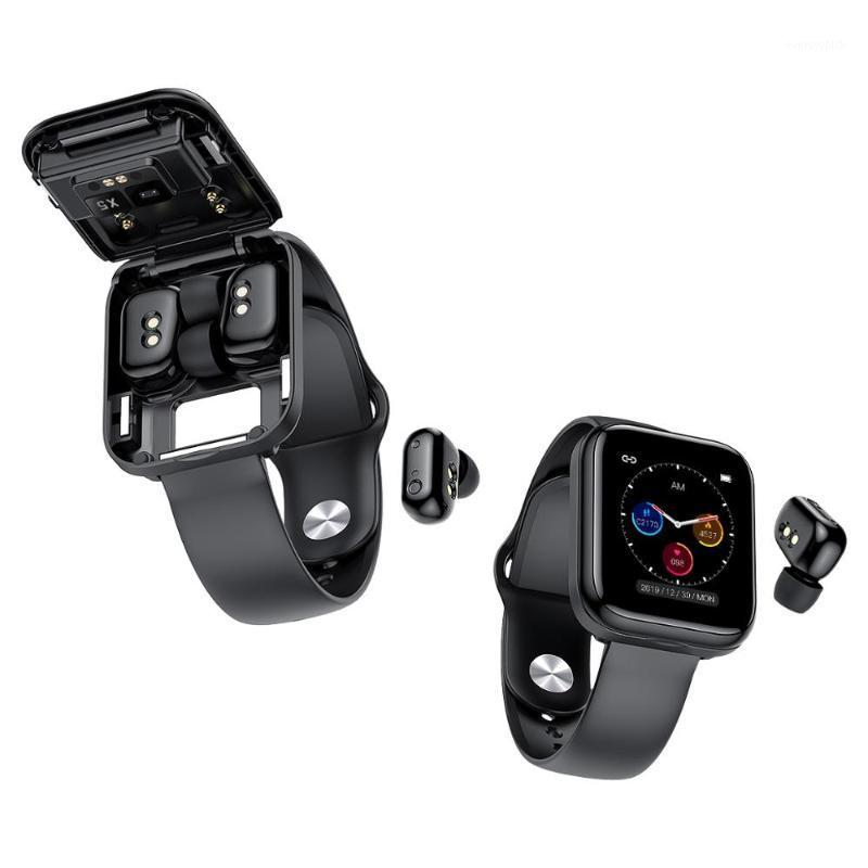 New TWS Wireless earphone Bluetooth earbuds smart watch Bracelet touch screen Oxygen Watch Band Music Handsfree1, Black
New TWS Wireless earphone Bluetooth earbuds smart watch Bracelet touch screen Oxygen Watch Band Music Handsfree1, Black