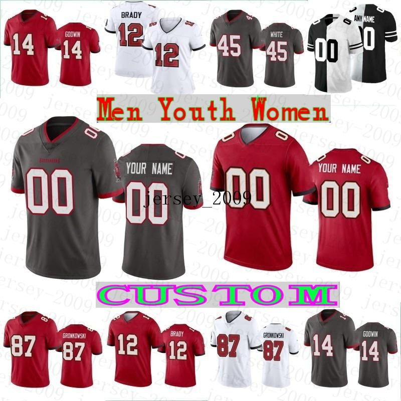 TampaBayBuccaneersCustom #12 Tom Brady Mens Women Youth Mike Evans 58 Shaquil Barrett Chris Godwin Lavonte David Jersey, Black;red
TampaBayBuccaneersCustom #12 Tom Brady Mens Women Youth Mike Evans 58 Shaquil Barrett Chris Godwin Lavonte David Jersey, Black;red