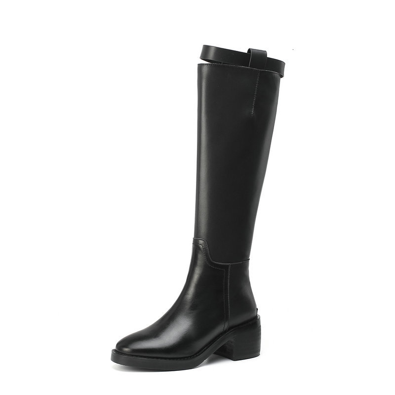 2021 New Concise Genuine Leather Knee-high Ladies Boots Square Toe Thick High Heels Side Winter Party Basic Shoes Woman Fhbs, 4cm
2021 New Concise Genuine Leather Knee-high Ladies Boots Square Toe Thick High Heels Side Winter Party Basic Shoes Woman Fhbs, 4cm