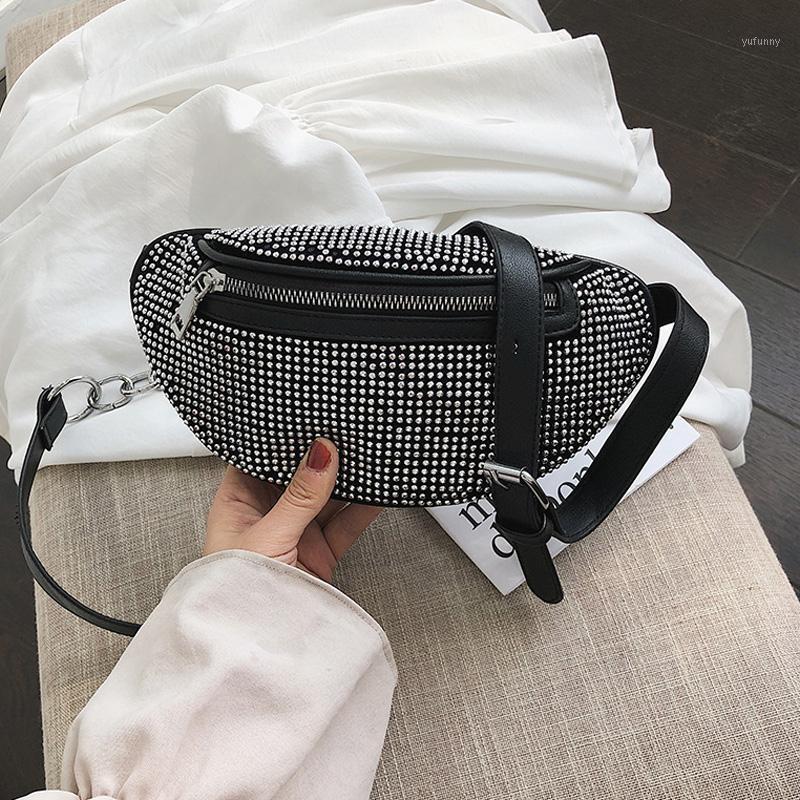 Women's Waist Bags Diamonds Ladies Fanny Pack Fashion Chest Bag Banana Rhinestone Chain Crossbody Shoulder Bags Belt Bag1, Sky blue
Women's Waist Bags Diamonds Ladies Fanny Pack Fashion Chest Bag Banana Rhinestone Chain Crossbody Shoulder Bags Belt Bag1, Sky blue