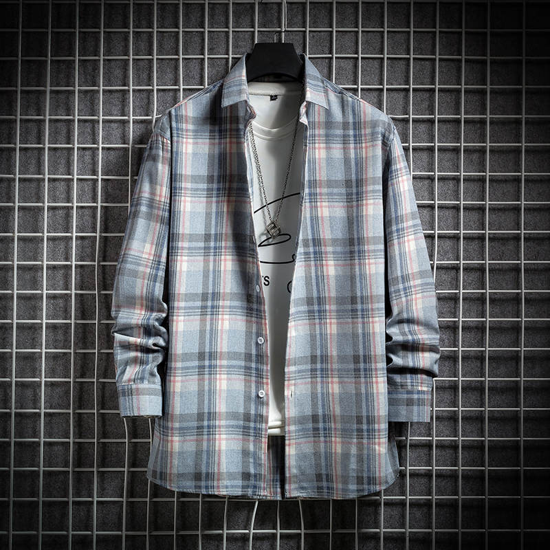 Sleeve 2021 Long Spring and Autumn New Plaid Shirt Brushed Size Large M-5xl Male Youth 7V8M, Pink
Sleeve 2021 Long Spring and Autumn New Plaid Shirt Brushed Size Large M-5xl Male Youth 7V8M, Pink
