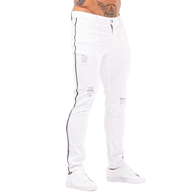 GINGTTO Jeans White Hip hop Men Cotton High Waist Pants Stretch Skinny Jeans Men Waist Elastic Pants for Men Silm Fit zm143 201111
GINGTTO Jeans White Hip hop Men Cotton High Waist Pants Stretch Skinny Jeans Men Waist Elastic Pants for Men Silm Fit zm143 201111