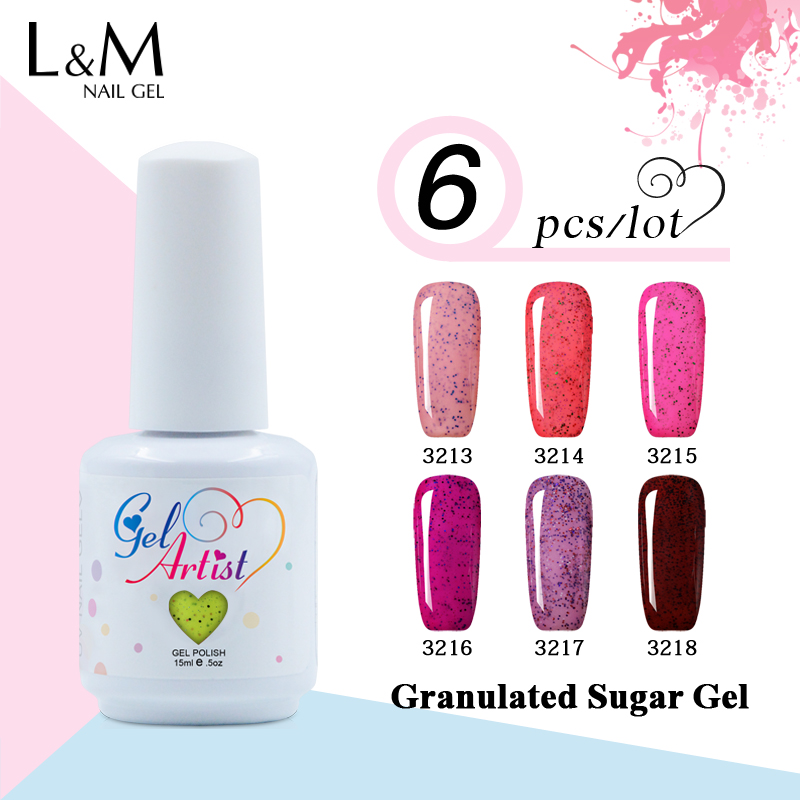 6 Pcs Gelartist Granulated Sugar Gel Nail Hot Sale Professional Uv Led Lamp 24 Colors set For Choose Art Design wholesale
6 Pcs Gelartist Granulated Sugar Gel Nail Hot Sale Professional Uv Led Lamp 24 Colors set For Choose Art Design wholesale