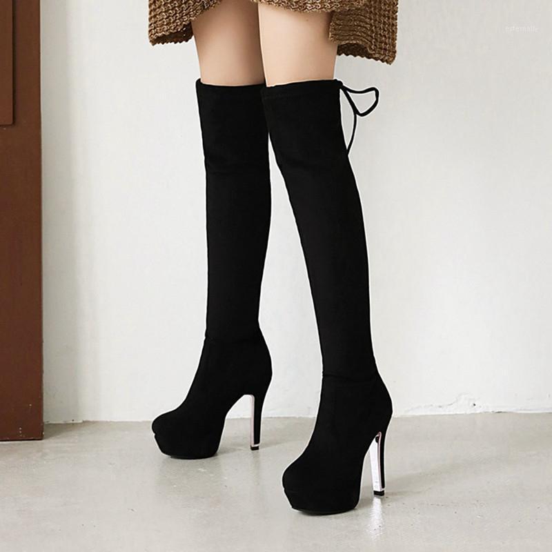 Women's over-the-knee boots Soft Women's Autumn Thigh High Boots Platform Leopard Black Long Fetish Shoes Ladies Large Size 481, Pu black
Women's over-the-knee boots Soft Women's Autumn Thigh High Boots Platform Leopard Black Long Fetish Shoes Ladies Large Size 481, Pu black