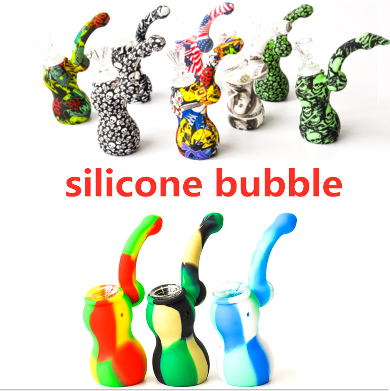 Silicone bong bubbler Portable Camouflage Water Pipes smoking Detachable Hookahs Unbreakable Oil dab rig
Silicone bong bubbler Portable Camouflage Water Pipes smoking Detachable Hookahs Unbreakable Oil dab rig
