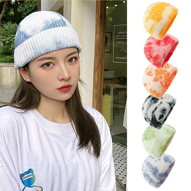 Korean version of wild melon leather hat tie-dye woolen hat female ins Japanese wild knitted autumn gradient toe cap, As photo
Korean version of wild melon leather hat tie-dye woolen hat female ins Japanese wild knitted autumn gradient toe cap, As photo