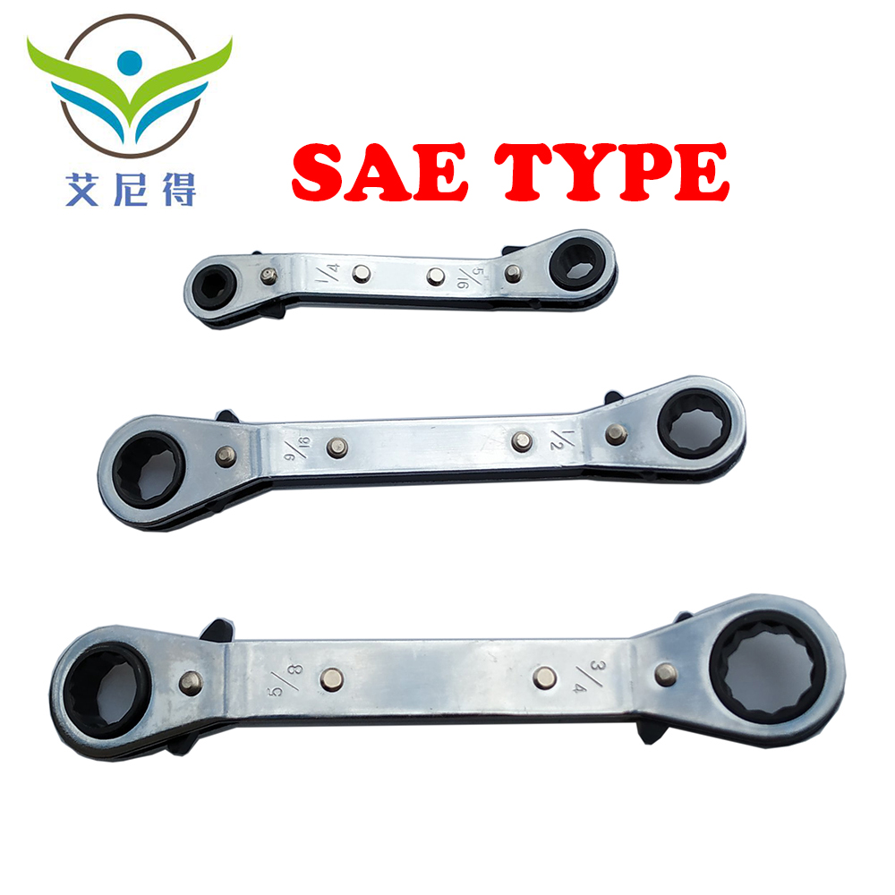1Pc Useful SAE Offset Double Ring Wrench Spanner Reversible Ratchet Handle Wrench Metric Hand Tools
1Pc Useful SAE Offset Double Ring Wrench Spanner Reversible Ratchet Handle Wrench Metric Hand Tools