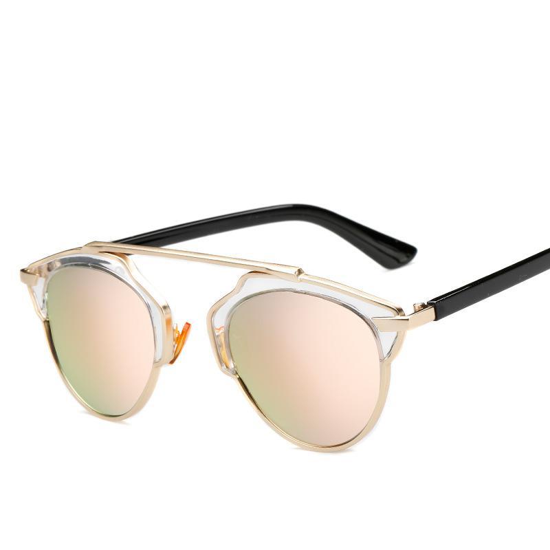 2020 New Women sunglasses Vintage cat eye Sun glasses Metal Eyeglasses Frames Mirror shades Sexy Sunnies Feminino
2020 New Women sunglasses Vintage cat eye Sun glasses Metal Eyeglasses Frames Mirror shades Sexy Sunnies Feminino