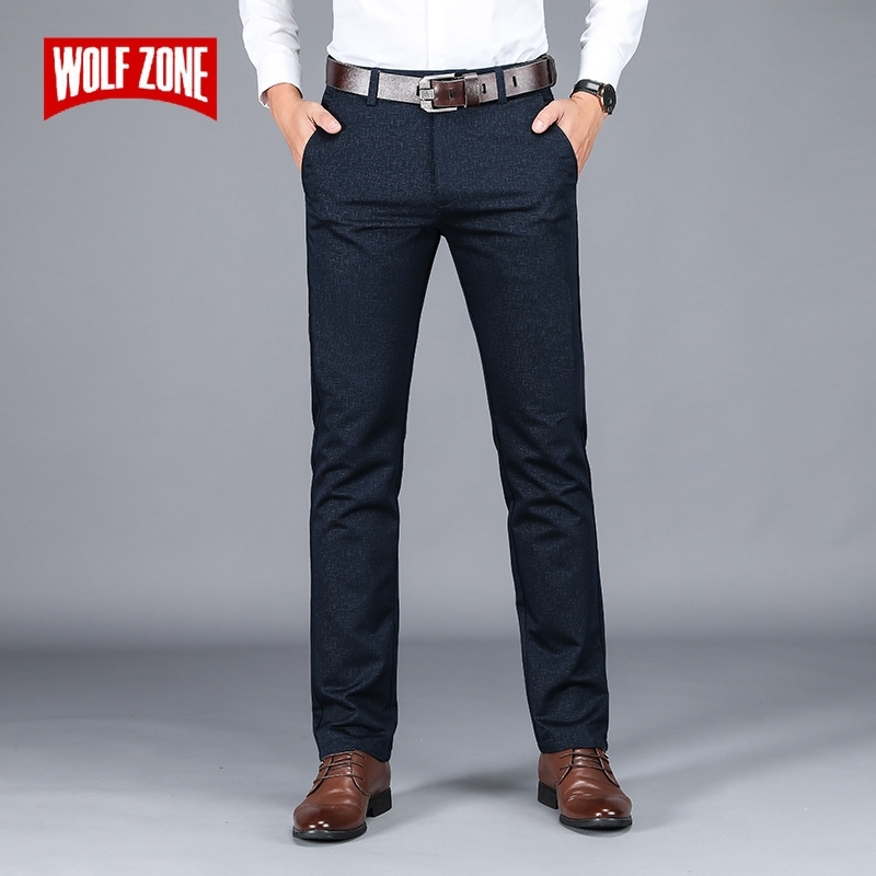 Hot sale Full Length cotton Pants Classic Business Casual Men Fashion Straight Stretch Trousers Mens Big Size 201125, Khaki
Hot sale Full Length cotton Pants Classic Business Casual Men Fashion Straight Stretch Trousers Mens Big Size 201125, Khaki