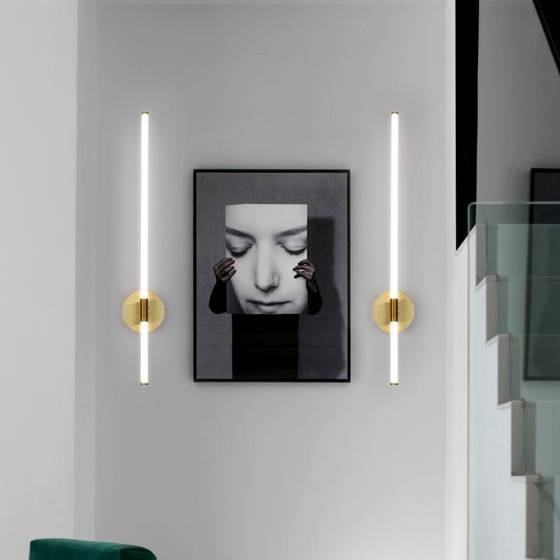 FANPINFANDO Gold Modern LED brief bedroom study wall lights simple bedside Creative light Living room Home wall lamps
FANPINFANDO Gold Modern LED brief bedroom study wall lights simple bedside Creative light Living room Home wall lamps