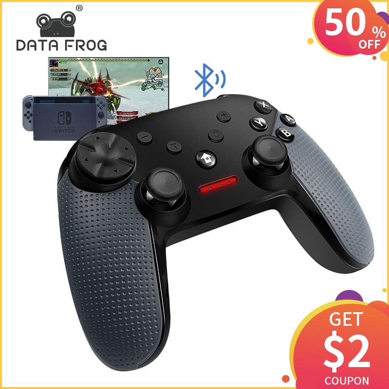DATA FROG For Switch Wireless Bluetooth Game Controller Gamepad For PC Game Joystick Bluetooth Controller
DATA FROG For Switch Wireless Bluetooth Game Controller Gamepad For PC Game Joystick Bluetooth Controller