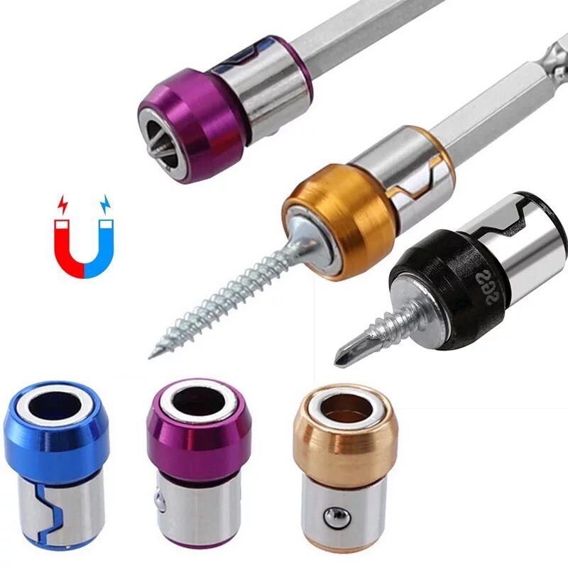Magnetic Ring Alloy Electric Magnetic Ring Screwdriver Bits 6.35mm Screwdriver Bit Metal Anti-Corrosion Strong Mag
Magnetic Ring Alloy Electric Magnetic Ring Screwdriver Bits 6.35mm Screwdriver Bit Metal Anti-Corrosion Strong Mag