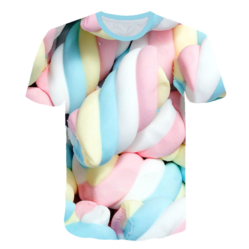 Summer 2019 casual Women T-shirts Streetwear delicious candy cartoon print Tshirt Korean Style Tops short sleeve, Picture color
Summer 2019 casual Women T-shirts Streetwear delicious candy cartoon print Tshirt Korean Style Tops short sleeve, Picture color