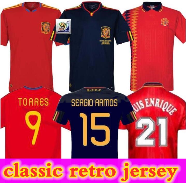 1994 2010 Spani retro jersey 1994 Spain World Cup RAUL XAVI ABELARDO LUIS ENSRIQUE JOAQUIN ALONSO jersey, Red
1994 2010 Spani retro jersey 1994 Spain World Cup RAUL XAVI ABELARDO LUIS ENSRIQUE JOAQUIN ALONSO jersey, Red