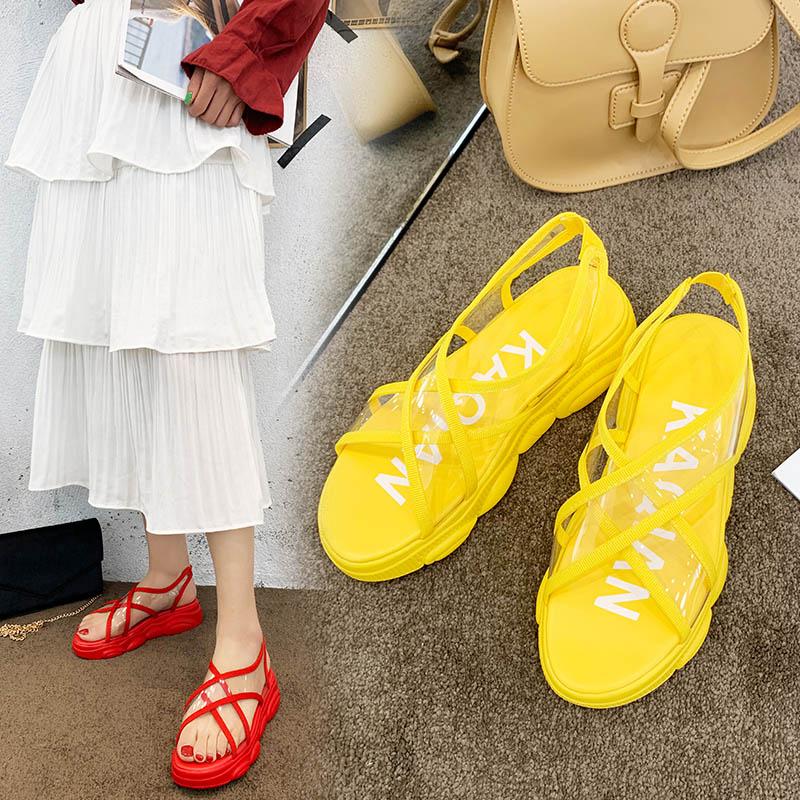 Summer Women Sandals Design Platform Sandals Comfortable Women Thick Sole Beach Shoes, Pink
Summer Women Sandals Design Platform Sandals Comfortable Women Thick Sole Beach Shoes, Pink