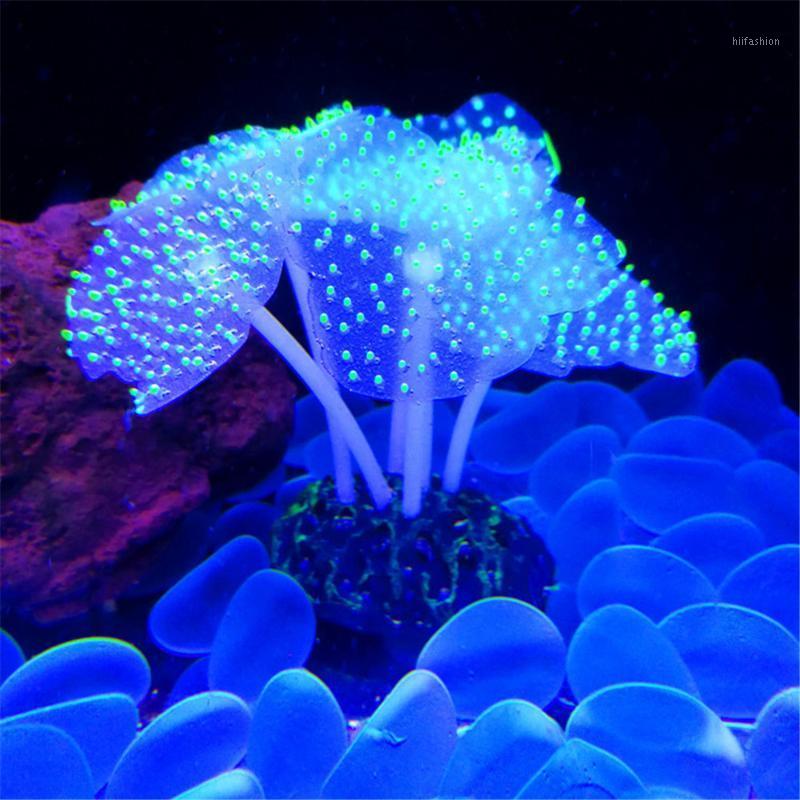 Aquarium Landscaping Decor Silicone Simulation Sea Anemone Water Decorations For Fish Tank Glow In The Dark 1pc1, Light green
Aquarium Landscaping Decor Silicone Simulation Sea Anemone Water Decorations For Fish Tank Glow In The Dark 1pc1, Light green