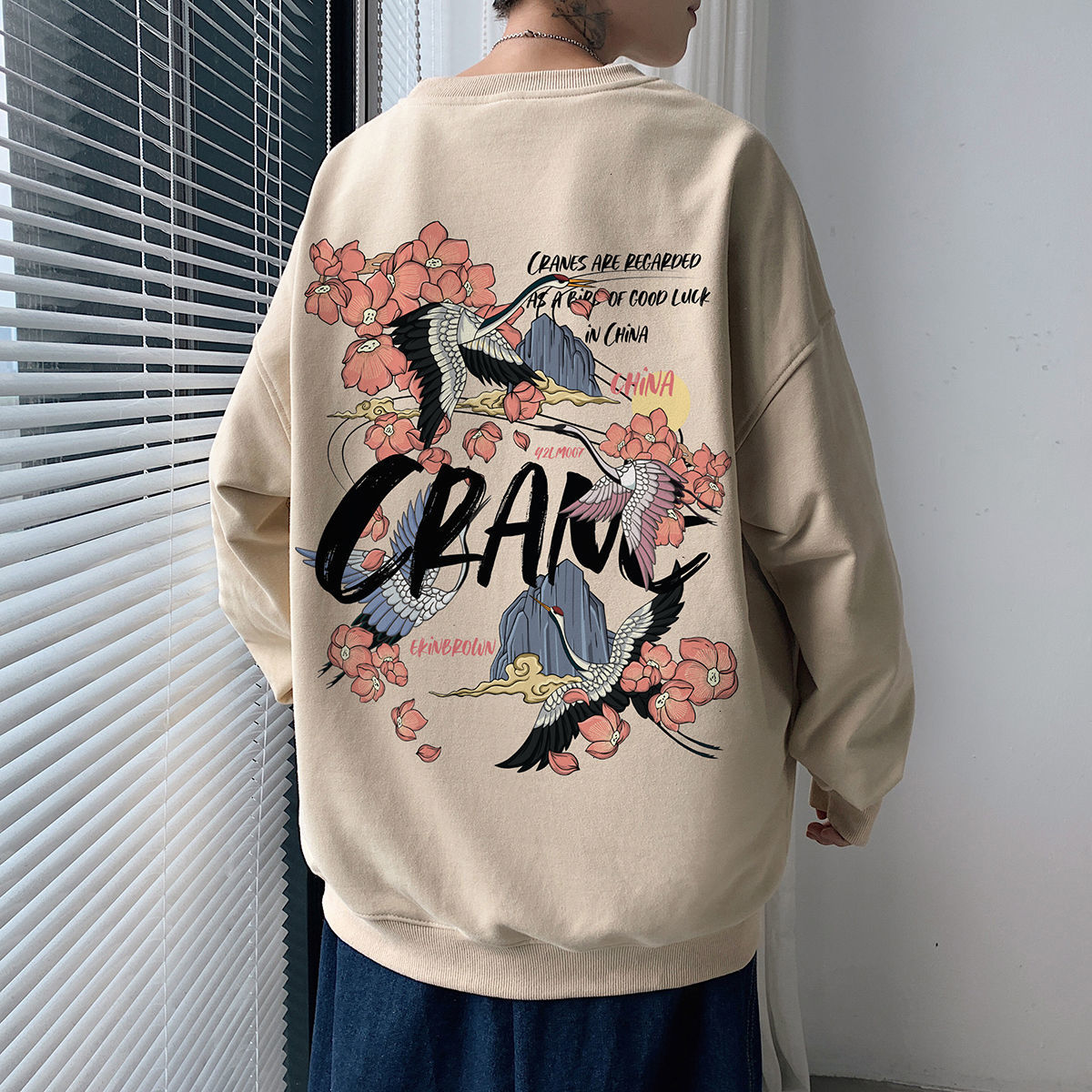 New Harajuku Man Graphic t Shirts O-neck Hoodies 2021 Fashion Chinese Style Printed Pullover Male Sweatshirts Tops Utwx, Blue 
New Harajuku Man Graphic t Shirts O-neck Hoodies 2021 Fashion Chinese Style Printed Pullover Male Sweatshirts Tops Utwx, Blue