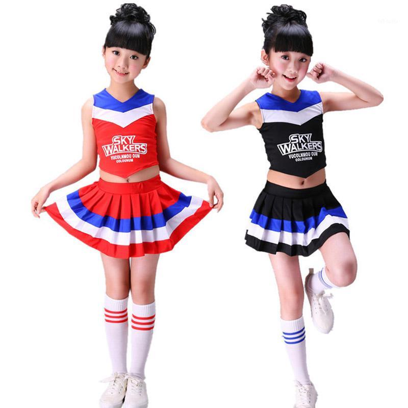 Children Competition Girls Cheerleader Dance Costume Pleated Skirt Set Stage Aerobics Kids Cheer School Uniform Team Uniforms1
Children Competition Girls Cheerleader Dance Costume Pleated Skirt Set Stage Aerobics Kids Cheer School Uniform Team Uniforms1