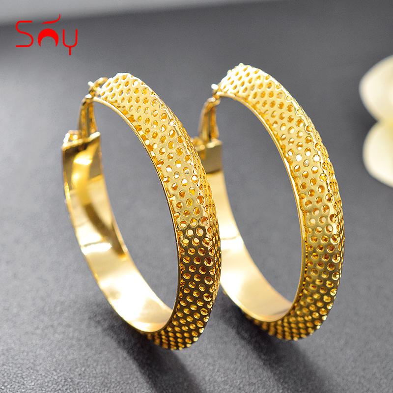 Hoop & Huggie Sunny Jewelry Classic Round Big Earrings For Women High Quality Findings Party Wedding Arrivals
Hoop & Huggie Sunny Jewelry Classic Round Big Earrings For Women High Quality Findings Party Wedding Arrivals