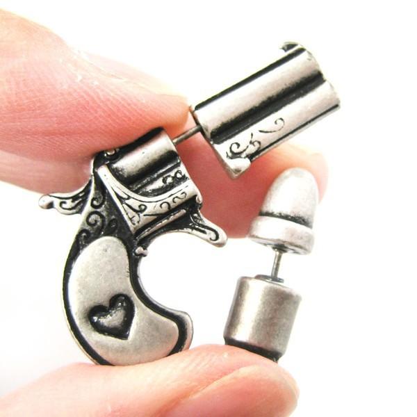 DXJEL Vintage Fake Gun Pistol and Faux Plug Stud Earrings for women Jewelry Dropshipping Wholesale Earrings New Fashion
DXJEL Vintage Fake Gun Pistol and Faux Plug Stud Earrings for women Jewelry Dropshipping Wholesale Earrings New Fashion