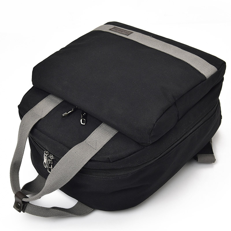 Bag Backpack Travelg Large Capacity Package Fashion Canvas Plain Back Pack Free Shipping Interior Zipper