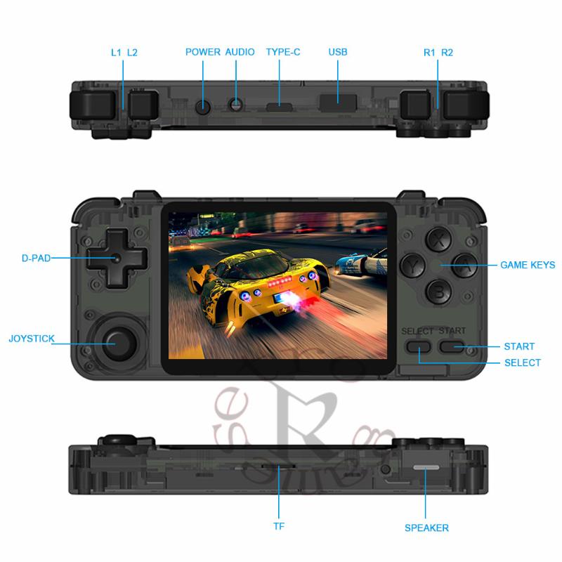 RK2020 Retro Console 3.5 IPS screen portable handheld game console For PS1 for N64 games video game player with 32G system card
RK2020 Retro Console 3.5 IPS screen portable handheld game console For PS1 for N64 games video game player with 32G system card