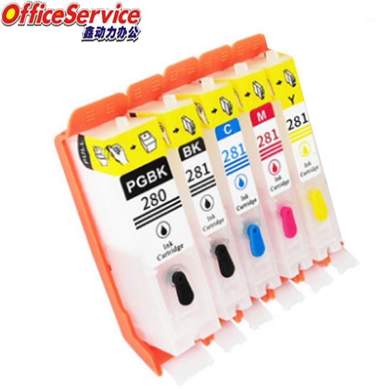 PGI-280 CLI-281 PGI280XL Refillable ink Cartridge For Canon TR7520 TR8520 TS6120 TS8120 TS9120 printer with chip1
PGI-280 CLI-281 PGI280XL Refillable ink Cartridge For Canon TR7520 TR8520 TS6120 TS8120 TS9120 printer with chip1
